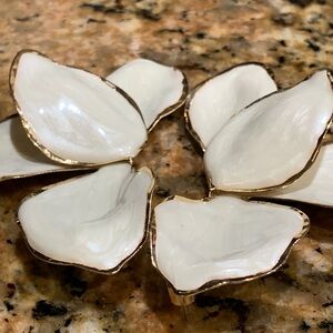 Elegant White Petal like rare design Earrings. Must have!